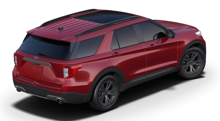 21 Ford Explorer Xlt Rapid Red 2 3l Ecoboost Engine Chiasson Ford
